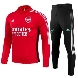 Chandal Arsenal 2021/2022 rojo niño