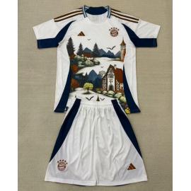 Camiseta Fc Bayern Munich Blanco 25/26 Niño