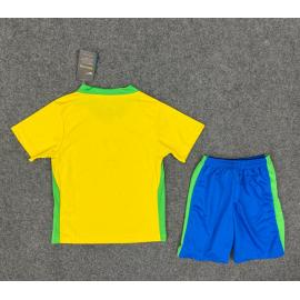 Camiseta Brasil Primera Equipación 25/26 Niño