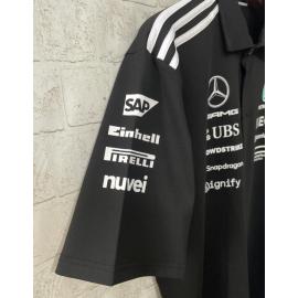 Polo F1 Negro 2025
