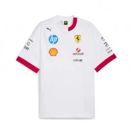 Camiseta F1 F Blanco 2025