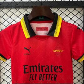 Camiseta Fc AC Milan Co - Branded 25/26 Niño