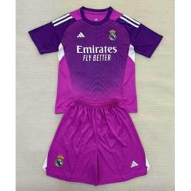 Camiseta Real Madrid Portero (Hombre/Niño) Púrpura 25/26