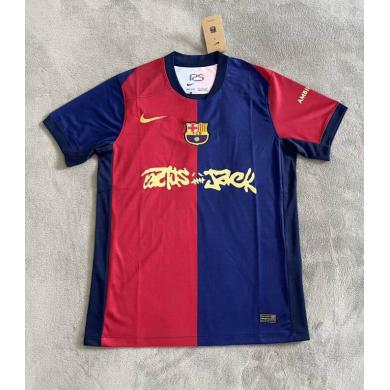 Camiseta del Barcelona  (Hombre/Niño) 2024-2025 – Versión de Publicidad